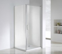 Wellis zuhanykabin Qadrum egy nyílóajtó szögletes Easy Clean 90x90x190 [OUTLET]